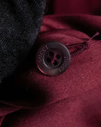 "GUCCI" Beautiful burgundy color silk bowtie shirt