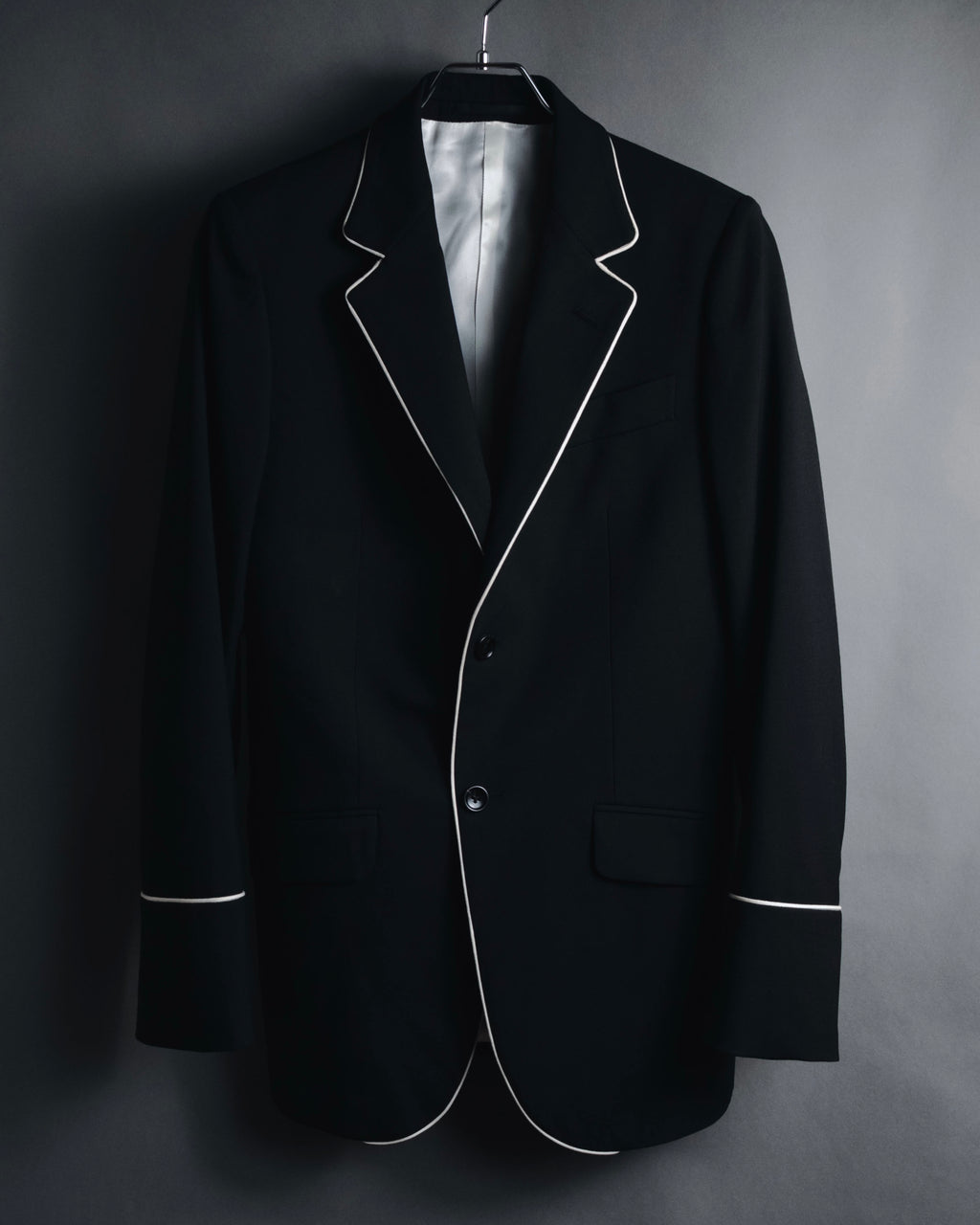 "GUCCI" 2015-2016 Piped tailored blazer