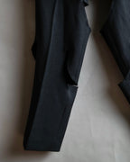 "COMME des GARCONS HOMME PLUS" 19SS Cut-off design slacks