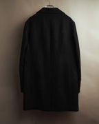 “MOSCHINO” 90’s-00’s wool cashmere tailored long coat