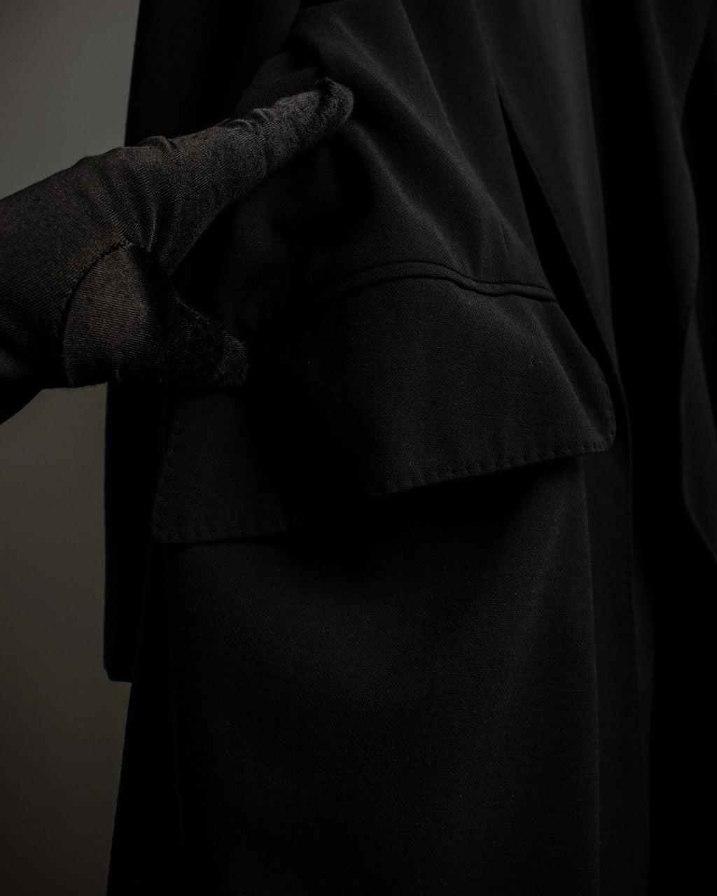 "Max Mara" Draping detail wrap skirt set up