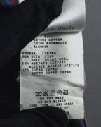 "ETRO" 08AW graphic-lined double-breasted coat