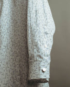 "Hermès" 00's-10's Monogram print cotton long sleeve shirt