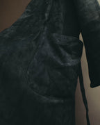 "WEEKEND Max Mara" 10's Soft suede goat leather robe coat