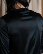 "JEAN PAUL GAULTIER FEMME" Sheer mixed material design pullover