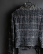 お取り置き分 "VALENTINO" Belted ruffle detail short jacket