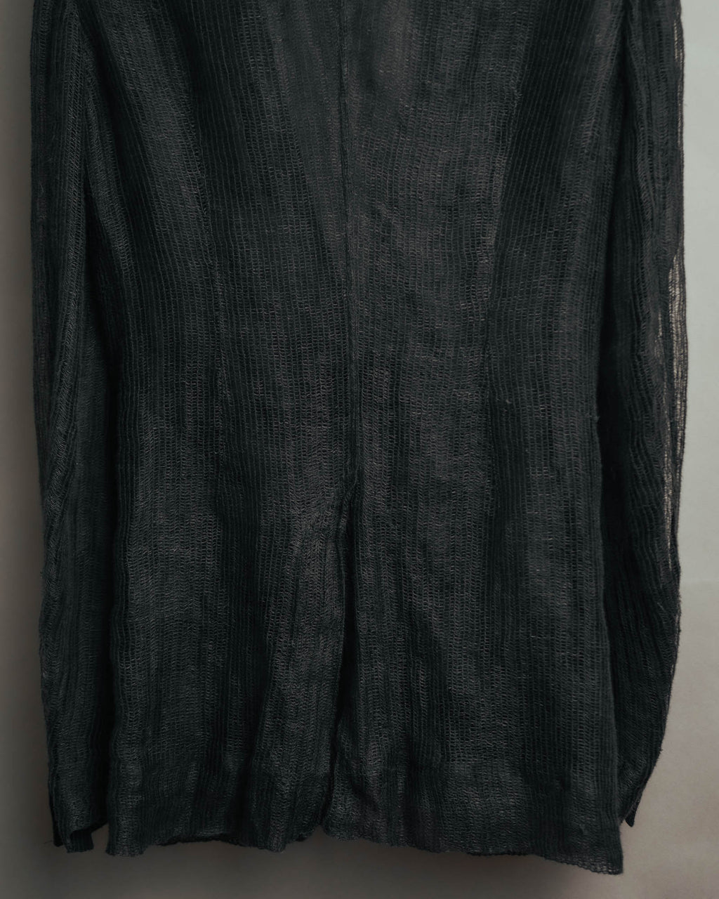 -SPECIAL- “Rick Owens” 2000’s Open weave shawl cardigan