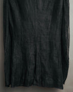 -SPECIAL- “Rick Owens” 2000’s Open weave shawl cardigan