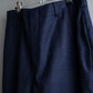 Vintage no tuck wide tapered slacks