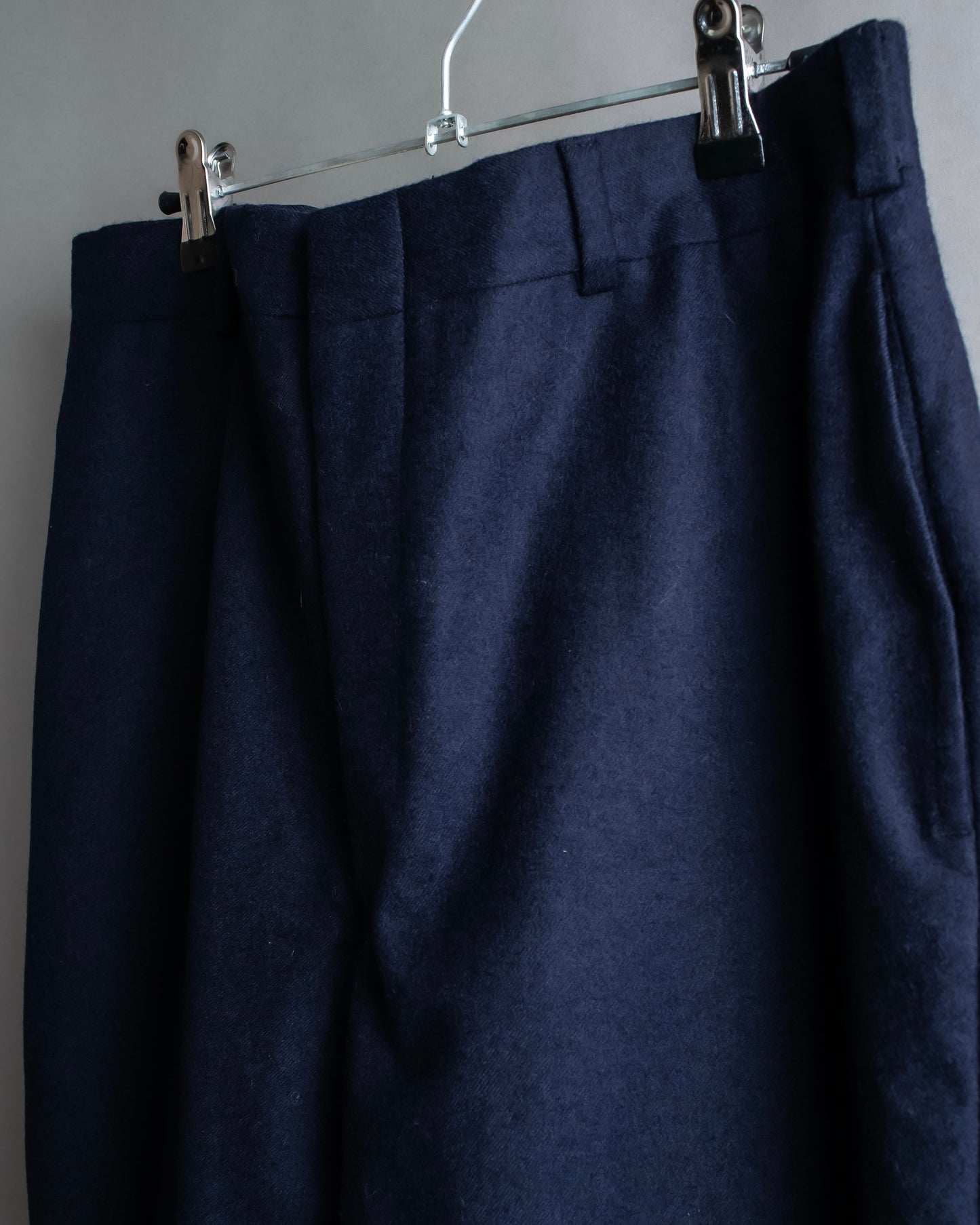 Vintage no tuck wide tapered slacks