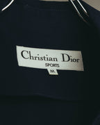 “Christian Dior” 80’s-90’s cropped cotton sports jacket