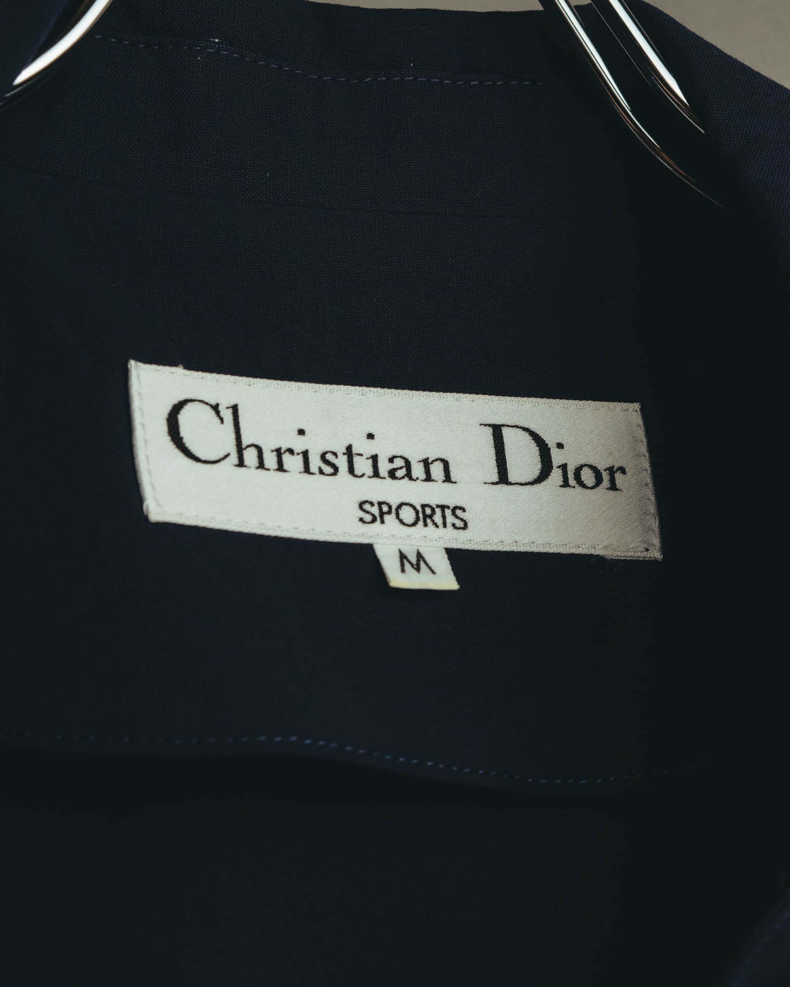 “Christian Dior” 80’s-90’s cropped cotton sports jacket