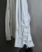 "ARMANI EXCHANGE" Different weave patterns cotton shirt