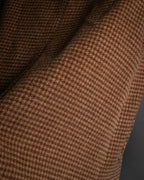 "Burberrys" 80’s-90’s Belted tweed check coat