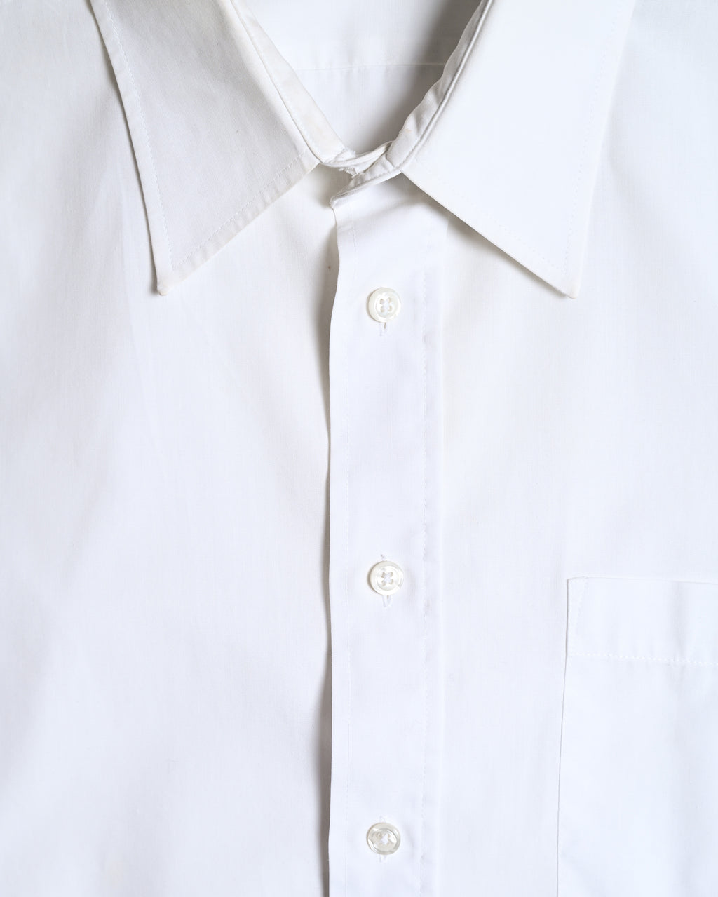 Christian Dior/ Relax Fit French Cuff Dress Shirt White