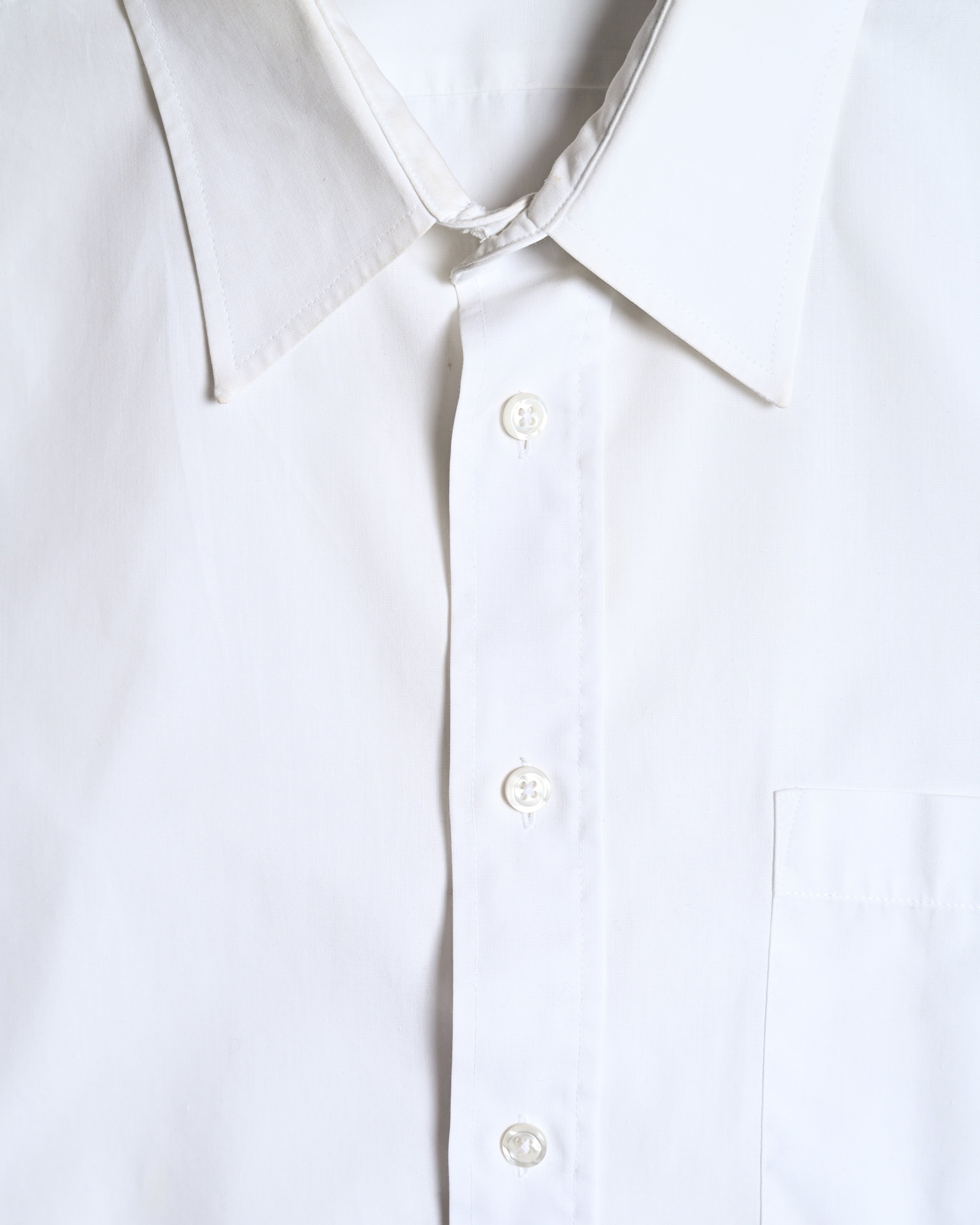 Christian Dior/ Relax Fit French Cuff Dress Shirt White