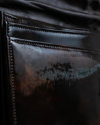 "BALENCIAGA" Patine leather briefcase bag