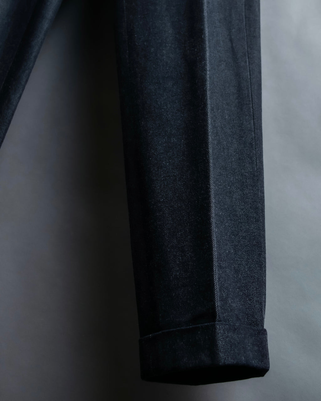 "PRADA" Wool cotton mix navy blue slacks