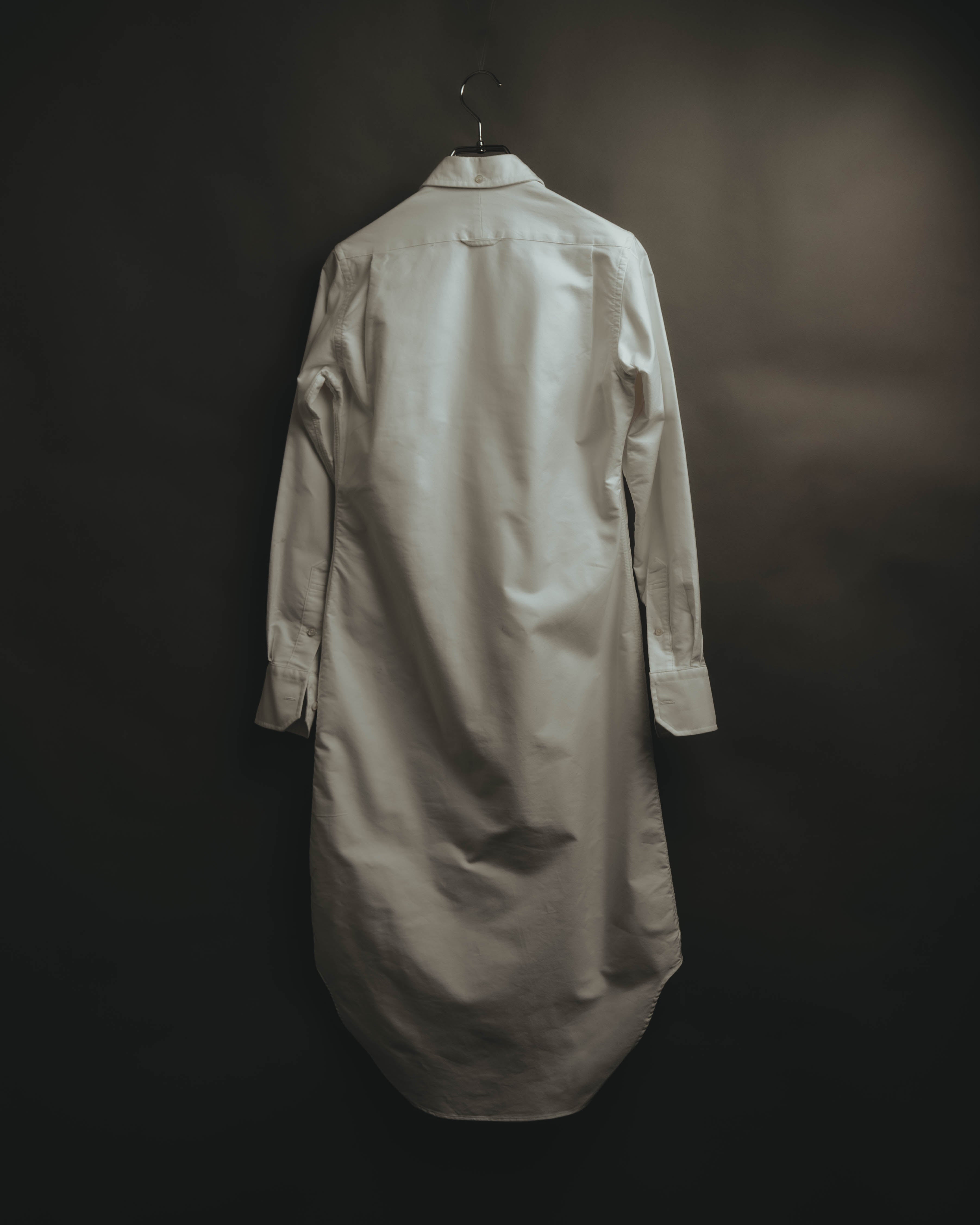 -SPECIAL- “THOM BROWNE” 2010’s tricolor grosgrain oxford shirt dress