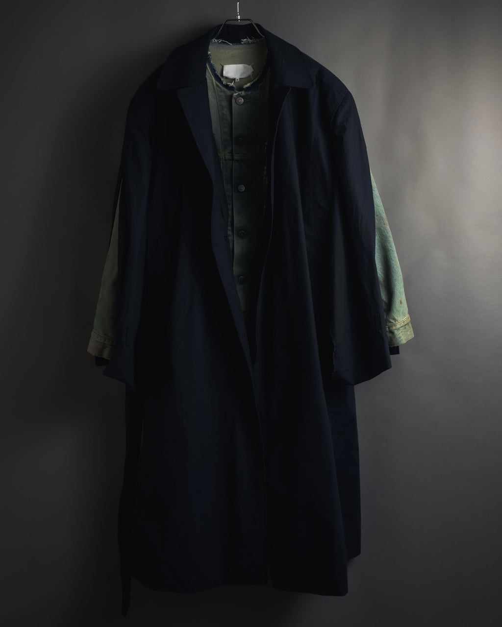 -SPECIAL- "Maison Margiela" 20SS Denim jacket Docking design coat