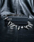 "N21 NUMERO VENTUNO" Studded diamond combination necklace