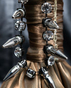 "N21 NUMERO VENTUNO" Studded diamond combination necklace