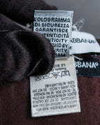 "DOLCE & GABBANA" Leopard print short cut and sew