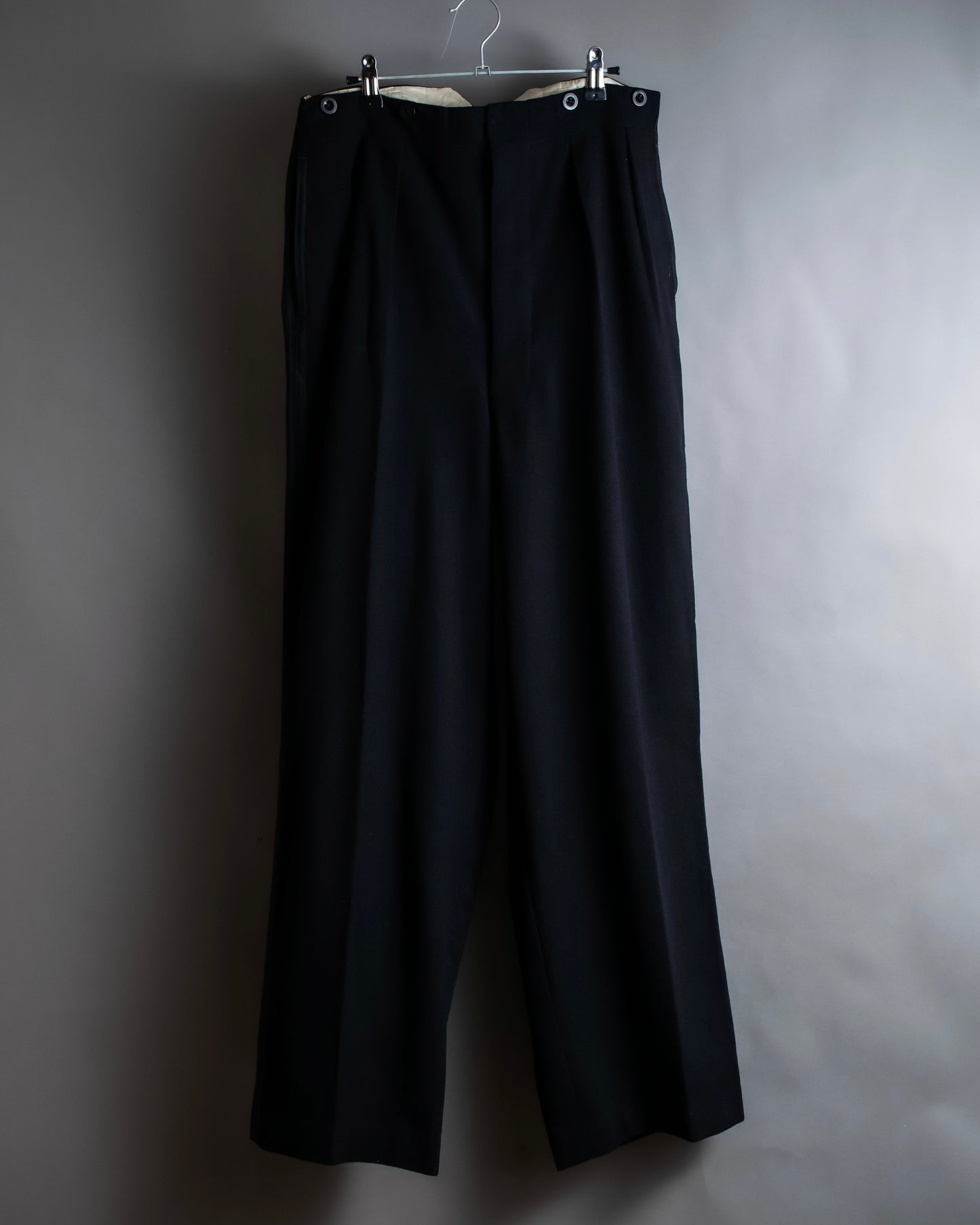 Vintage high waist tuxedo slacks