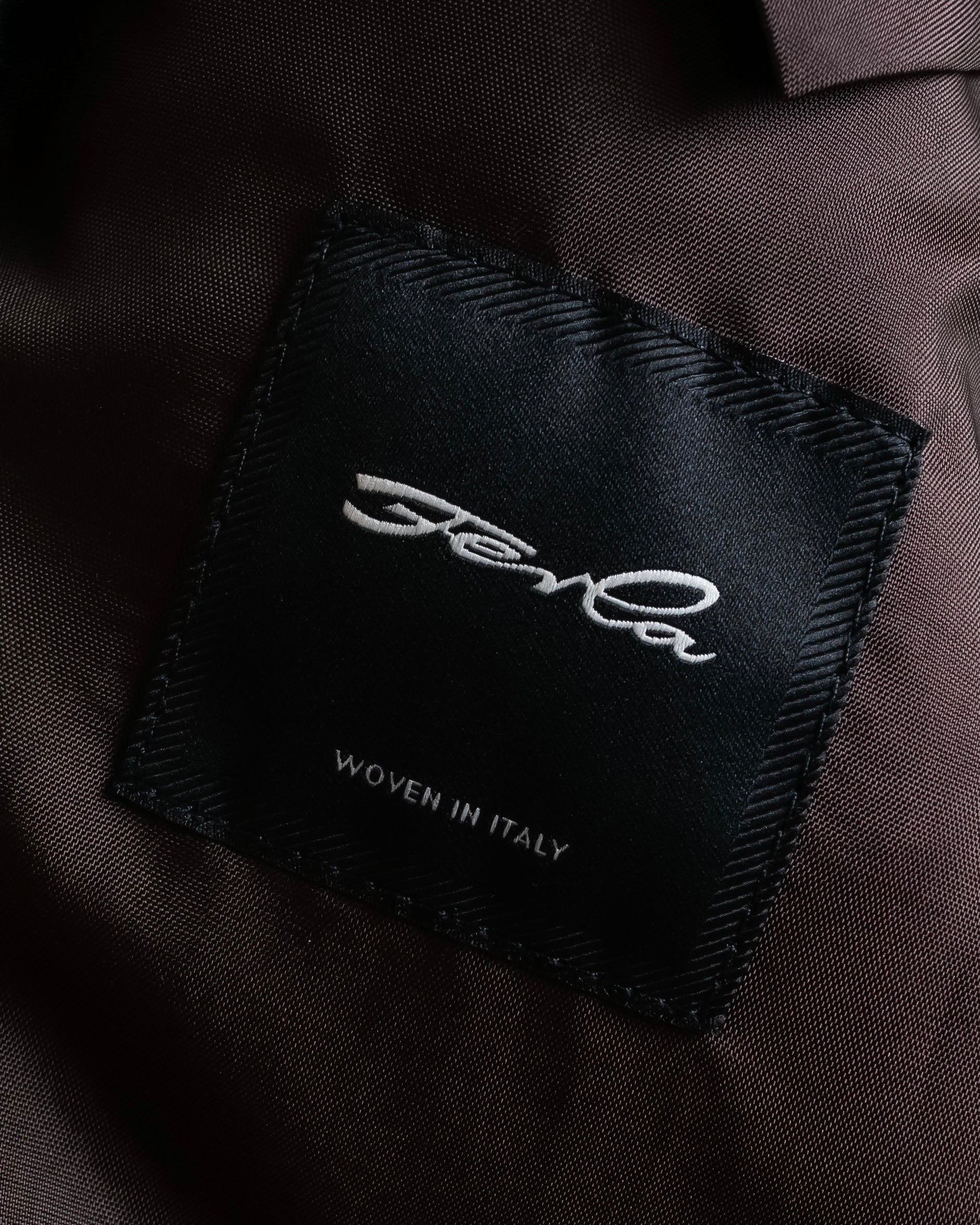 "HUGO BOSS" Plaid brushed wool tailored coat