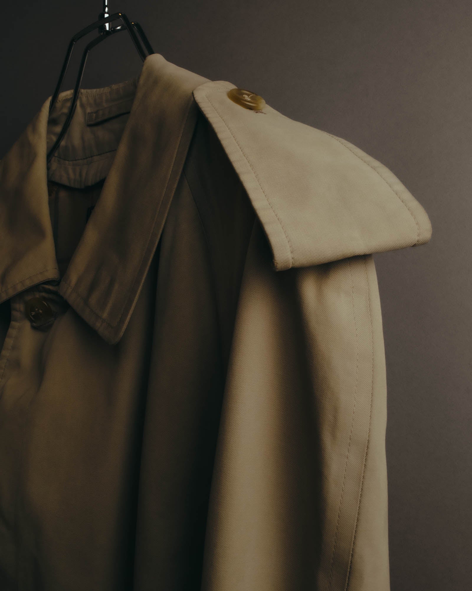 “BURBERRYS” 90’s classic cotton trench coat