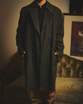 -SPECIAL- "COMME des GARÇONS HOMME" 03AW Asymmetric zip long coat
