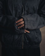 –SPECIAL– “Maison Martin Margiela” 2000’s 6 pockets garment dyed bomber jacket