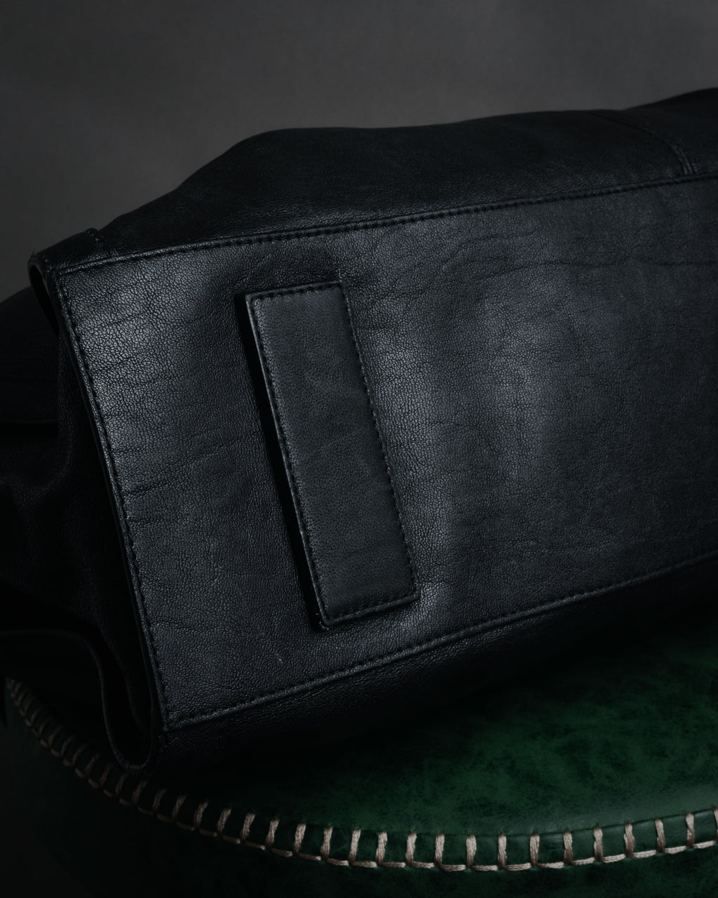 “Alexander McQueen” 2000’s Soft leather zip tote bag