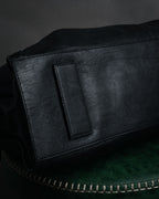 “Alexander McQueen” 2000’s Soft leather zip tote bag