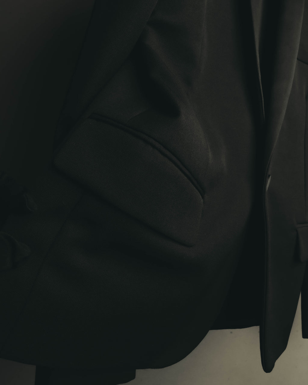 -SPECIAL- “Saint Laurent” 2012-2016 Single-button satin-lapel wool jacket