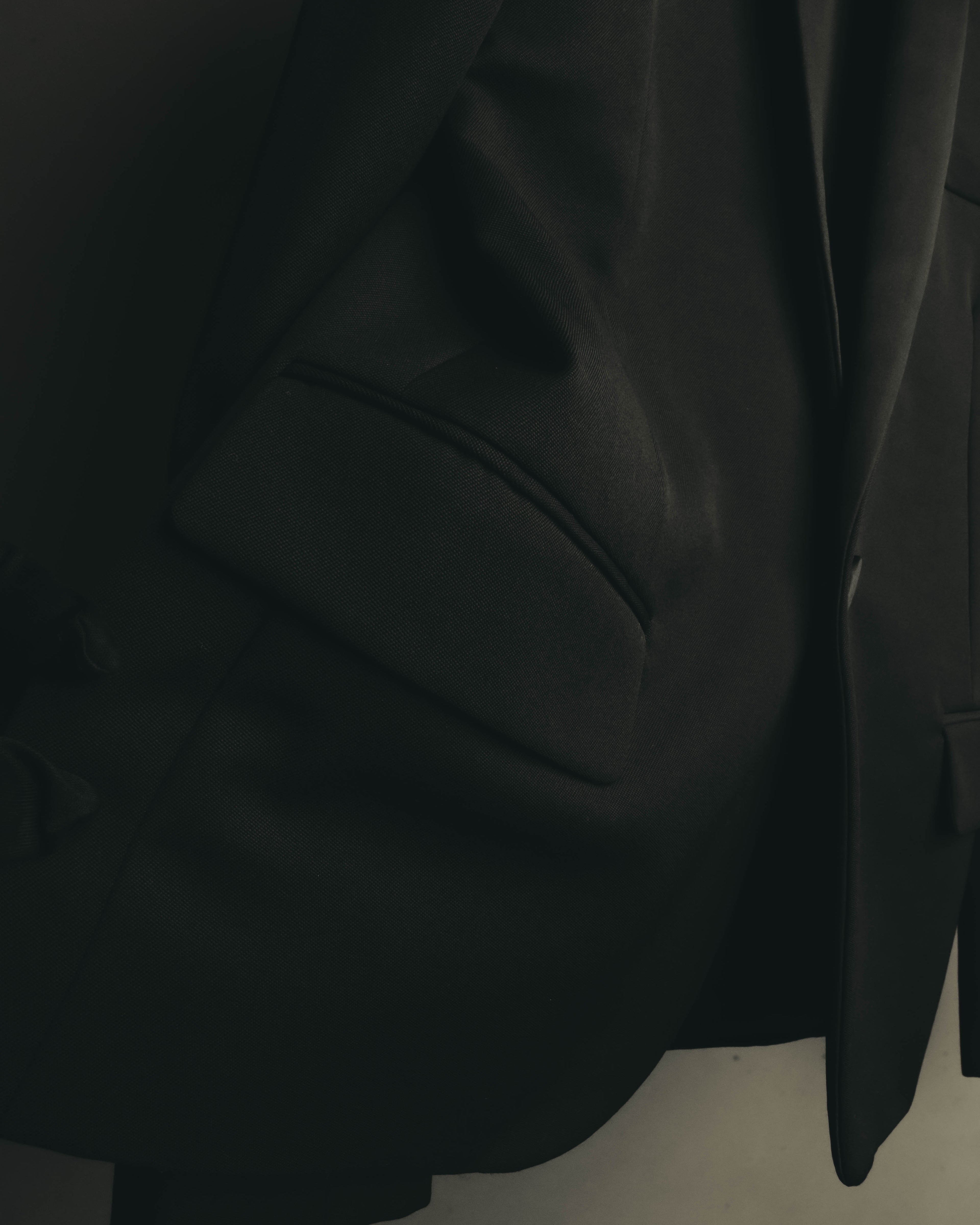 -SPECIAL- “Saint Laurent” 2012-2016 Single-button satin-lapel wool jacket