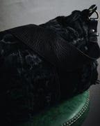 "Ermanno Scervino" 08’s-15’s Fur turquoise charm bag