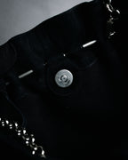 “Salvatore Ferragamo“ 90’s-00’s Suede gancini chain shoulder bag