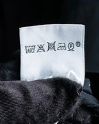 "HERMES" Tone-on-tone shadow check shirt