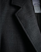 “CELINE” 2010’s Minimal tailored longline jacket