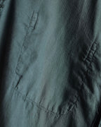 "UNDERCOVER" Raw edge frill design military-like shirt tunic