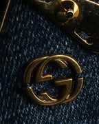 Pantalones de mezclilla con lavado de libélula de GUCCI