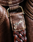 "FENDI" Brown color edition Spy bag