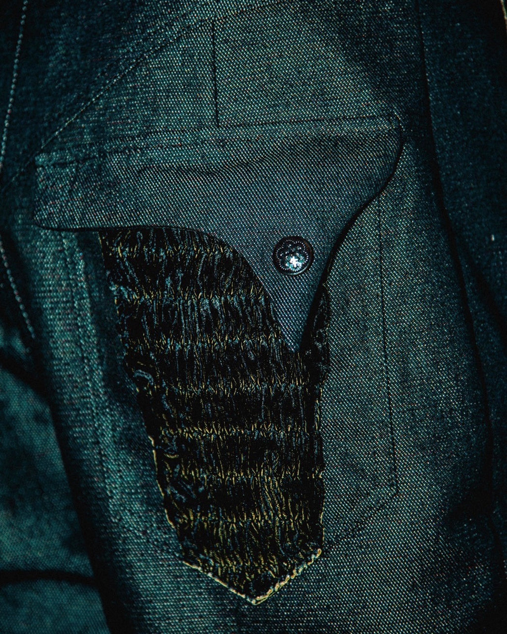 -REF process-
 Velour ruched bell bottoms