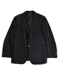 GIORGIO ARMANI/ Single Breasted 2B Pure Wool Tailored Jacket
Black