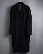 "FENDI" 80's-90's Classic cashmere long chester coat