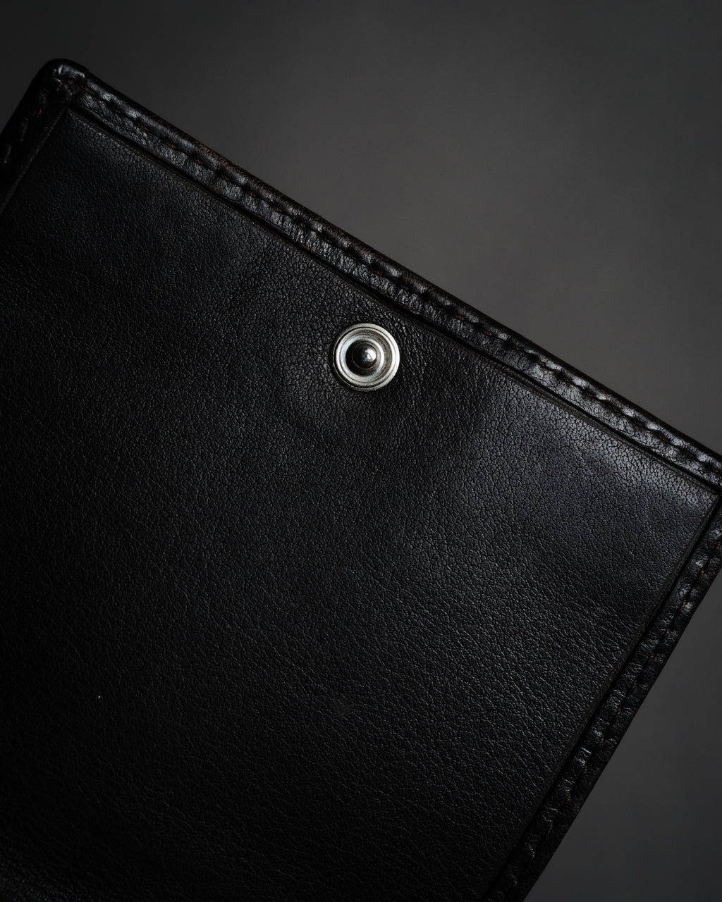 "LOEWE" 90’s-00’s suede anagram compact wallet