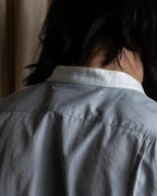 "MAISON MARGIELA" 21SS Long tail design band collar shirt