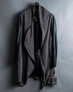 “DOUBLE STANDARD CLOTHING” Designed sleeve hooded middle coat