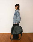 LOUIS VUITTON/ “Taiga Kendall GM” 2 Way Big Boston Bag Green